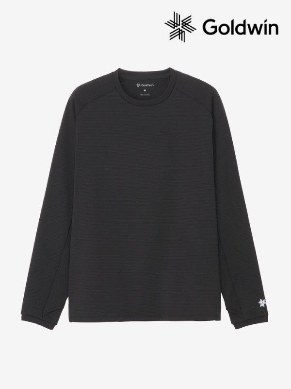 Tech L/S T-Shirt #BK [GA44324]｜GOLDWIN【Outlet_40】