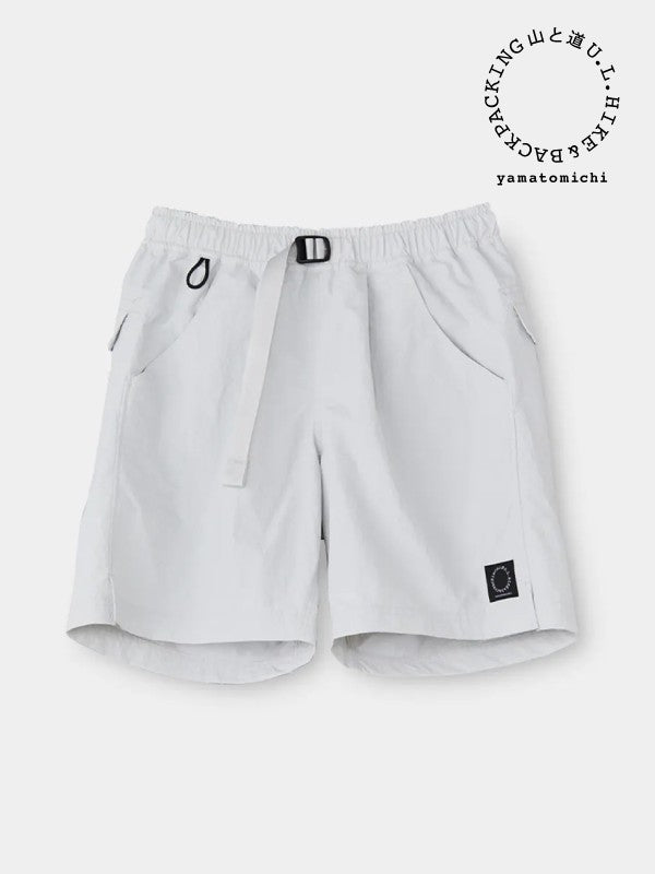 Men's 5-Pocket Shorts Long #Glacier White｜山と道