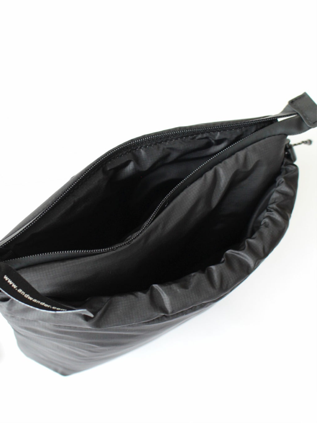 puffer mini ripstop sacoche #Black [6285123]｜and wander