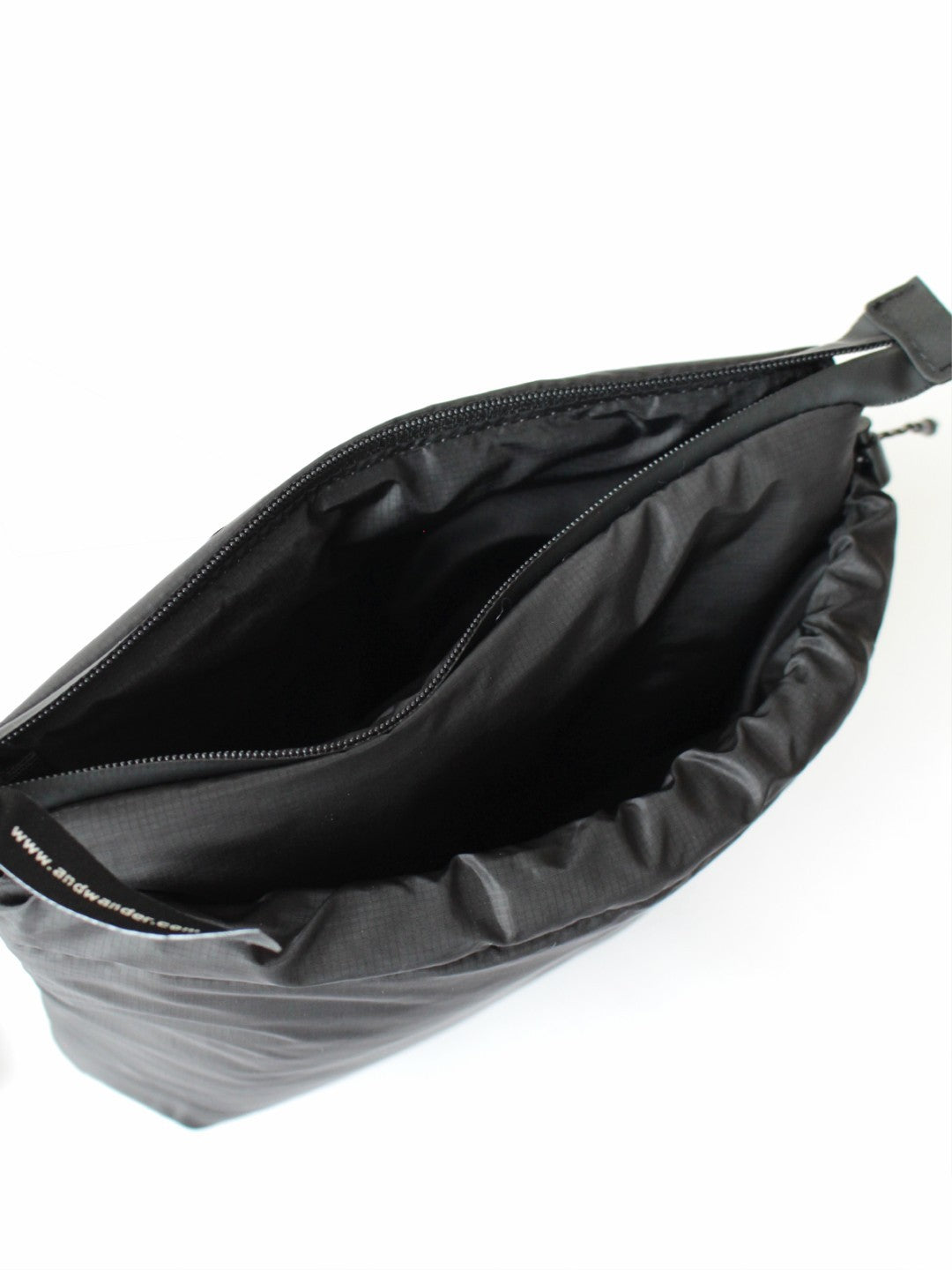 puffer mini ripstop sacoche #Black [6285123]｜and wander