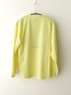 Warm Core L/S TEE #YELLOW｜Gradation
