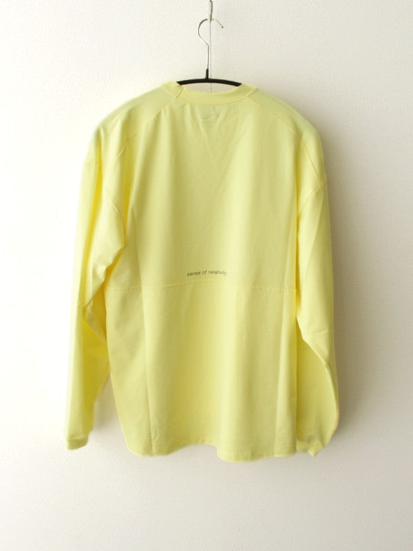 Warm Core L/S TEE #YELLOW｜Gradation