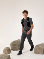 Cormac Crew SS M #Black Heather [X00000971801]｜ARC'TERYX