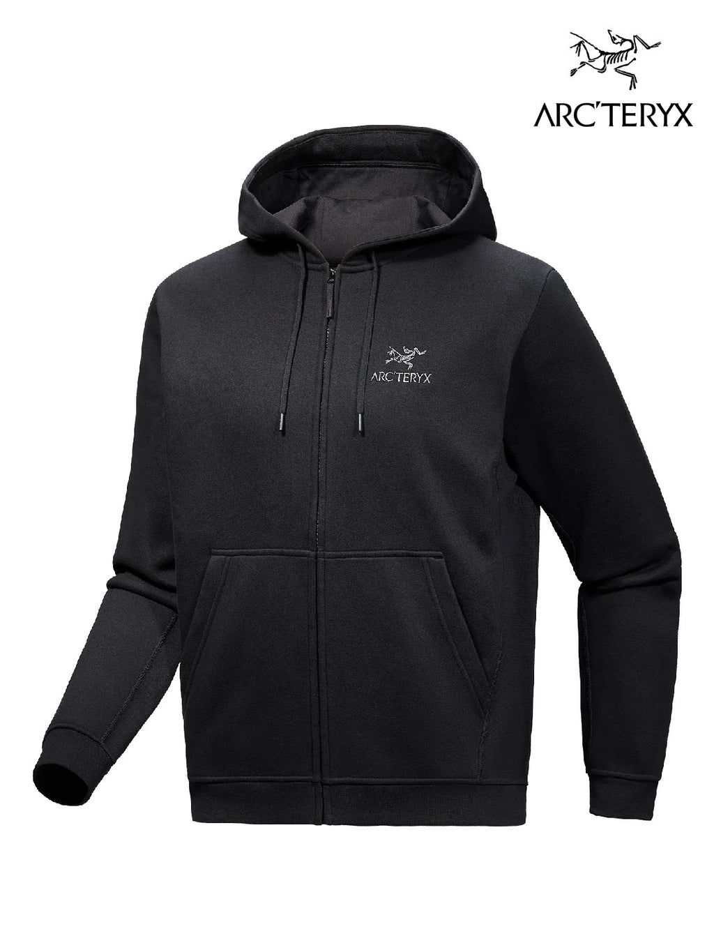 Emblem Fleece Full-Zip Hoody M #Black [X00000992903]｜ARC'TERYX