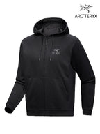 Emblem Fleece Full-Zip Hoody M #Black [X00000992903]｜ARC'TERYX