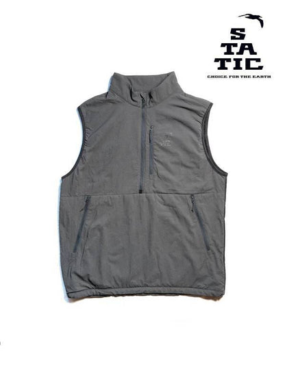 Adrift Vest With Shell #Carbon/Black [24701]｜STATIC