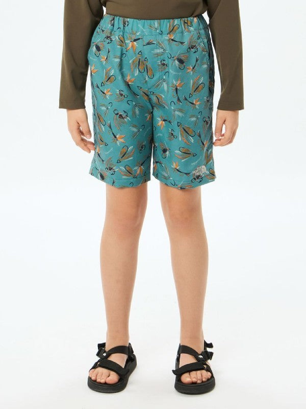 Kid's Novelty Class V Short #FL [NBJ42534]｜THE NORTH FACE【Outlet_40】
