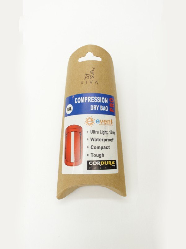 Compression Dry Bag Pro 18L #Red [CBP018]｜KIVA Outdoors