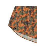 TRIPLE CROWN ZIP DOWN SHORT SLEEVE #ABSTRACT ORANGE CAMO [TC’BD-USS]｜Jolly Gear