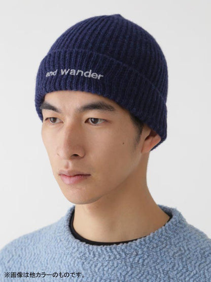 shetland wool knit cap #020/gray [4286196]｜and wander