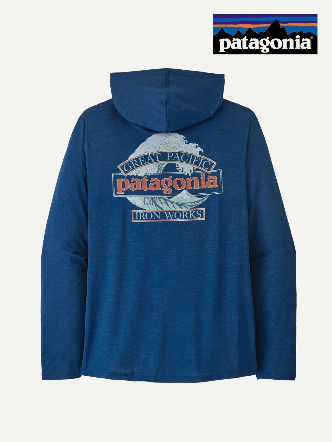 【Men】Men's Cap Cool Daily Hoody - Great Waves #CMBX [45499]｜patagonia