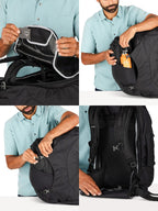 ファーポイント55トラベルパック #ブラック [OS55341001]｜OSPREY