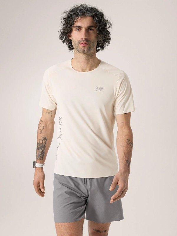 Norvan Downword Logo SS M #Arctic Silk [X00000773504]｜ARC'TERYX