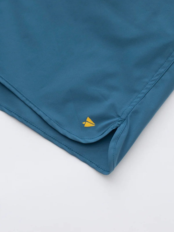 Apres Run ROUND SHORTS #BLUEGRAY [PS241022]｜PAPERSKY WEAR【Outlet_30】