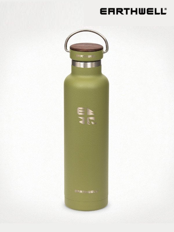 22oz Woodie Bottle #Sequoia Pine [VB22-W55W55]｜EARTHWELL【Outlet_30】