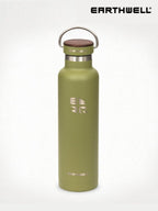 22oz Woodie Bottle #Sequoia Pine [VB22-W55W55]｜EARTHWELL【Outlet_30】