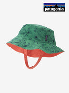 Baby Sun Bucket Hat #LGGN [66077]｜patagonia