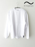 Warm Core L/S TEE #WHITE｜Gradation