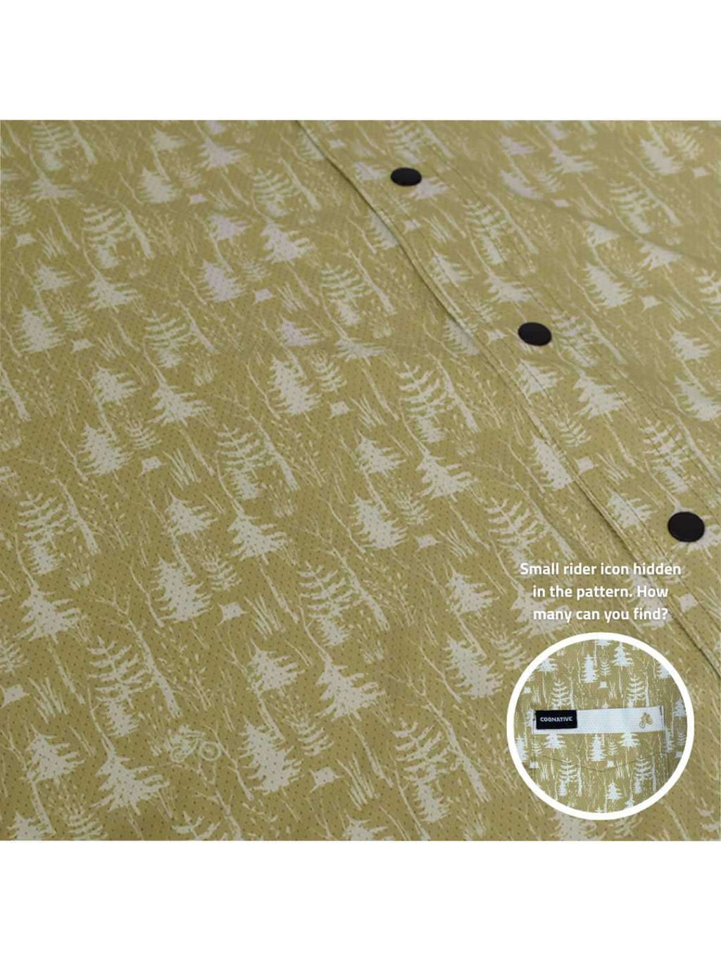 Men's Short Sleeve Catalyst Shirt #Lost In The Woods Tan [CM-CWTM]｜Cognative