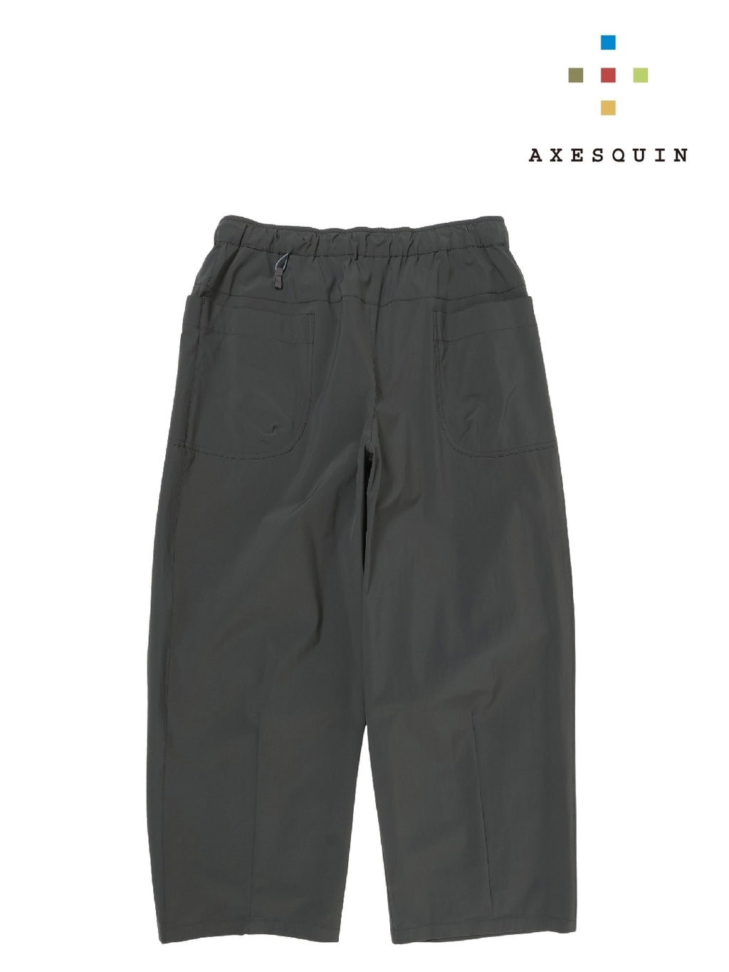 ソフトシェルのカーブパンツ #ケシズミイロ [22048]｜AXESQUIN