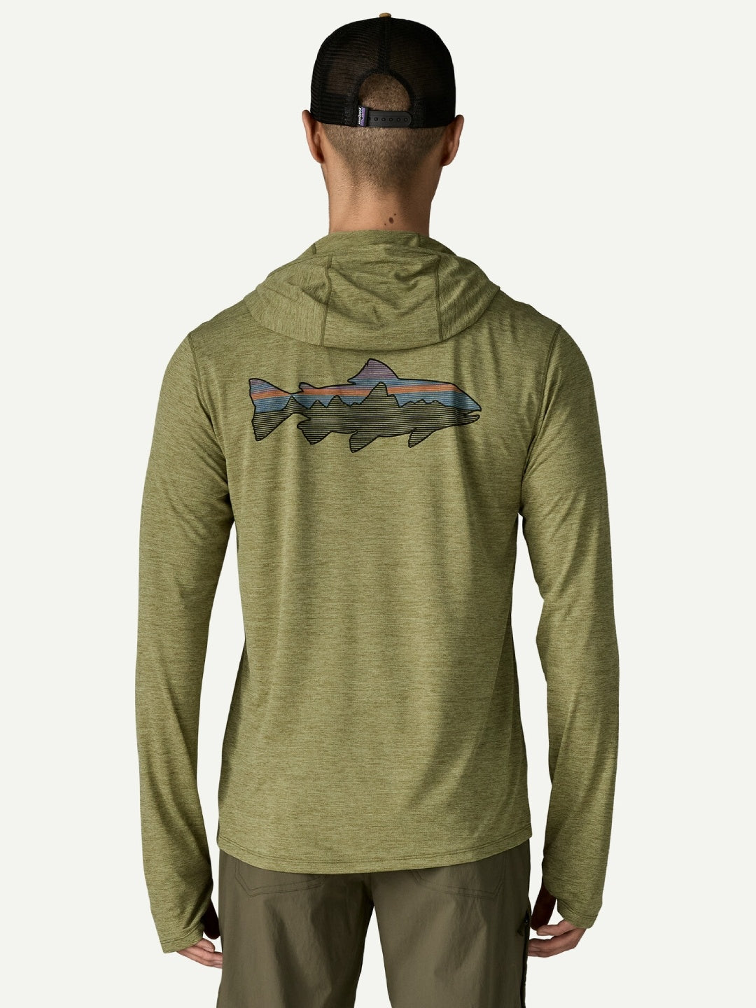 Cap Cool Sun Hoody - Fitz Roy Trout #CGBX [44937]｜patagonia