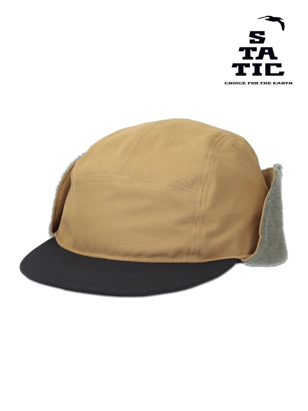 Bebop Winter Cap #Sand [146905]｜STATIC