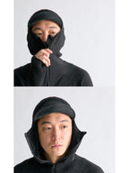 WUNDERWEAR HALF ZIP HOODIE #Black [BW0505]｜BRING
