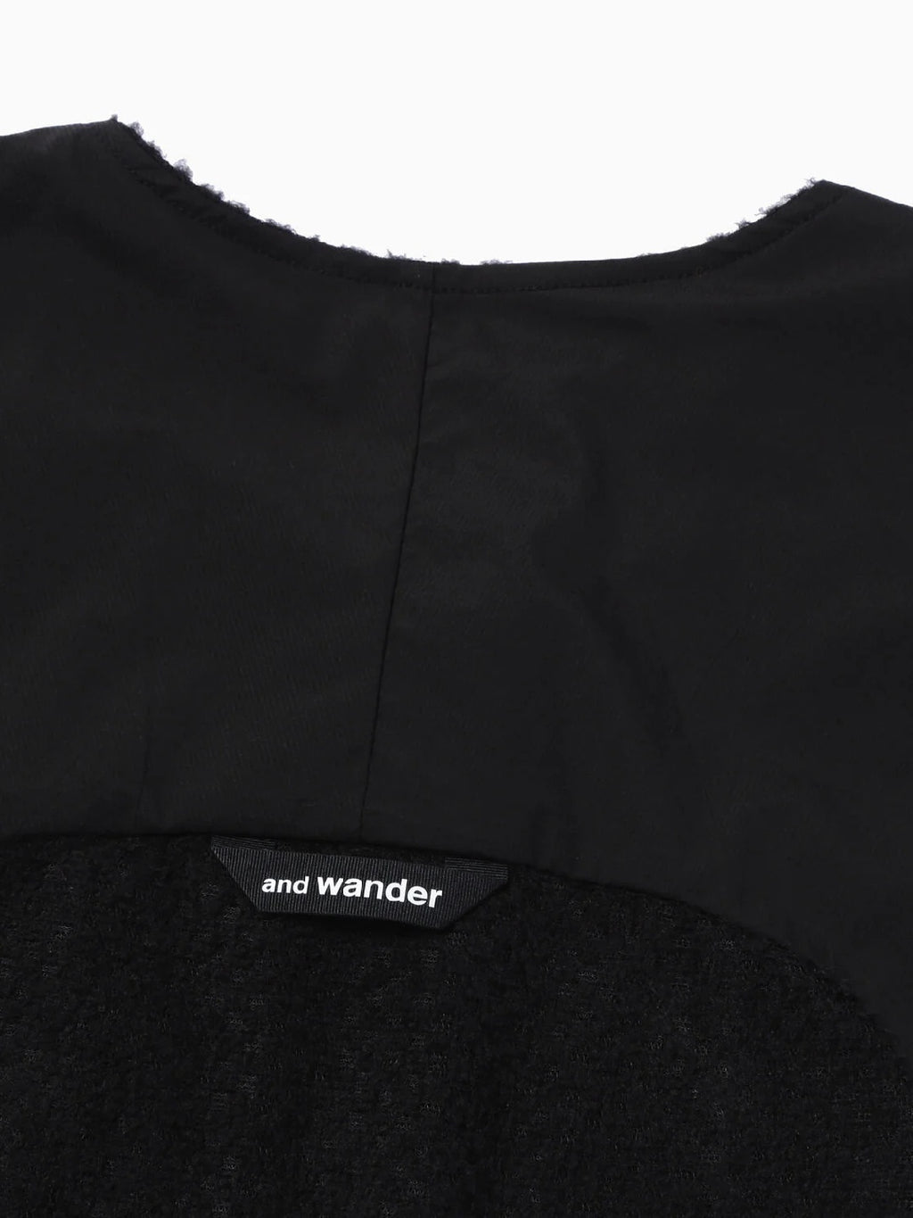 【Women】air fleece vest #Black [6241020]｜and wander