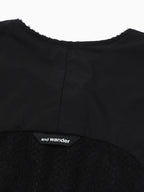 【Women】air fleece vest #Black [6241020]｜and wander