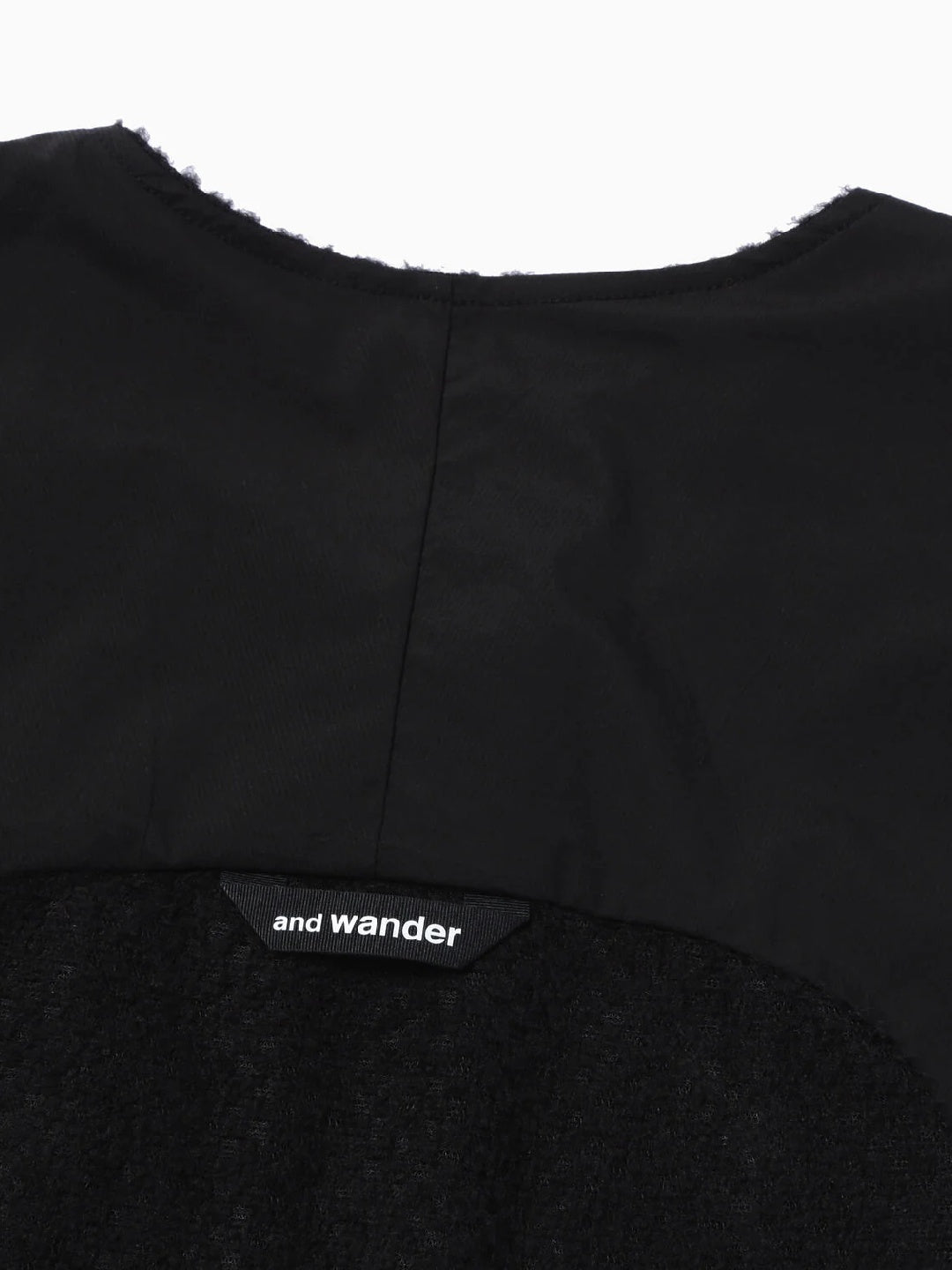 【Women】air fleece vest #Black [6241020]｜and wander