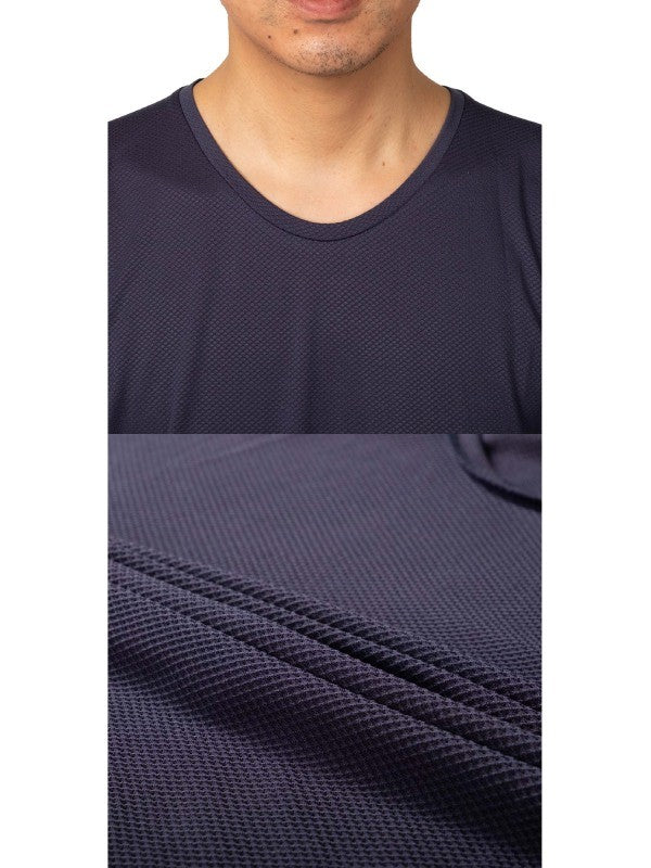Uroko shirt, 3/4 sleeves #Aonibi [041007]｜AXESQUIN