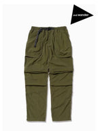 Women's Ny taffeta hiker 2way pants #181/d.khaki [4152138]｜and wander