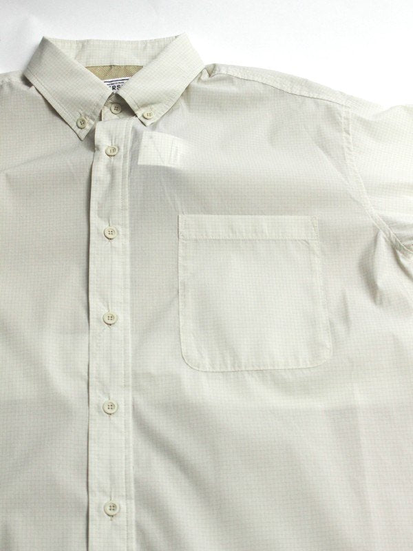 MAGAZINE CHECK BIG SHIRT #0200 IV/CH [PS251012]｜PAPERSKY WEAR