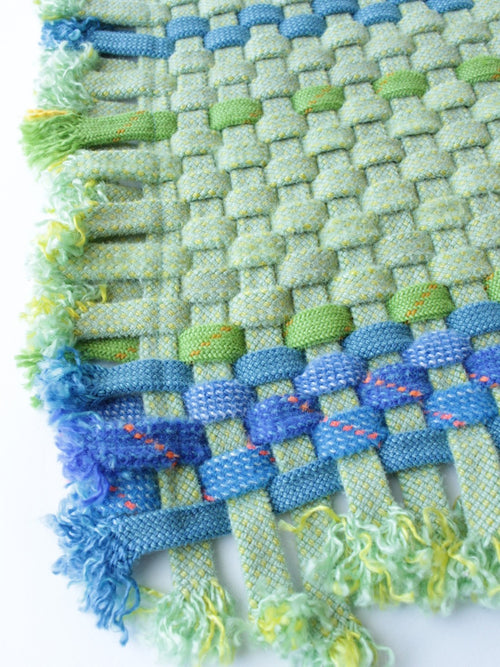 Rope mat #Green/Blue｜Arts and Climbs