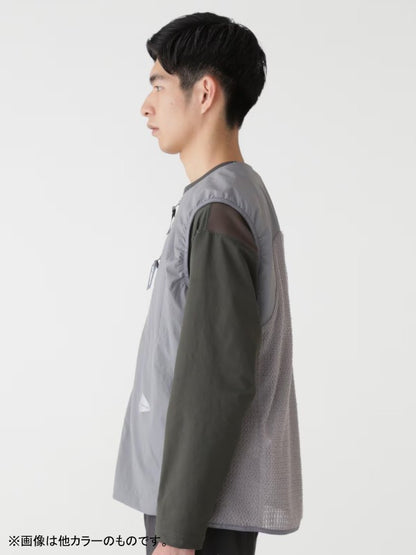 alpha direct vest #020/gray [4241117]｜and wander