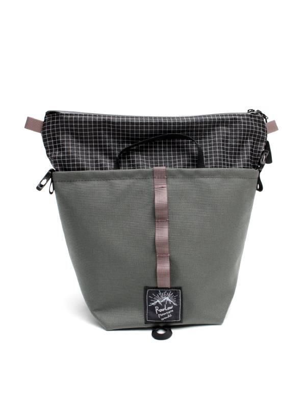 Tabichibi Tote #炭灰色 | RawLow Mountain Works