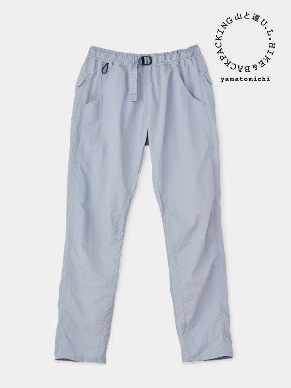 Men's 5-Pocket Pants #Moon Gray | Yama to Michi
