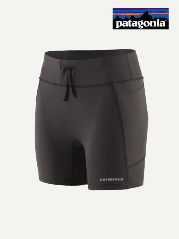 Women's Endless Run Shorts - 6 in. #BLK [24745]｜patagonia