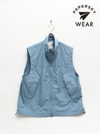 SURUGA BAY VEST #73 BL×GY [PS251017]｜PAPERSKY WEAR