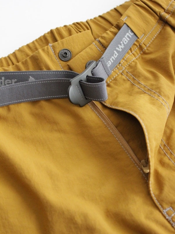Women's Ny taffeta hiker pants #060/yellow [4152139]｜and wander