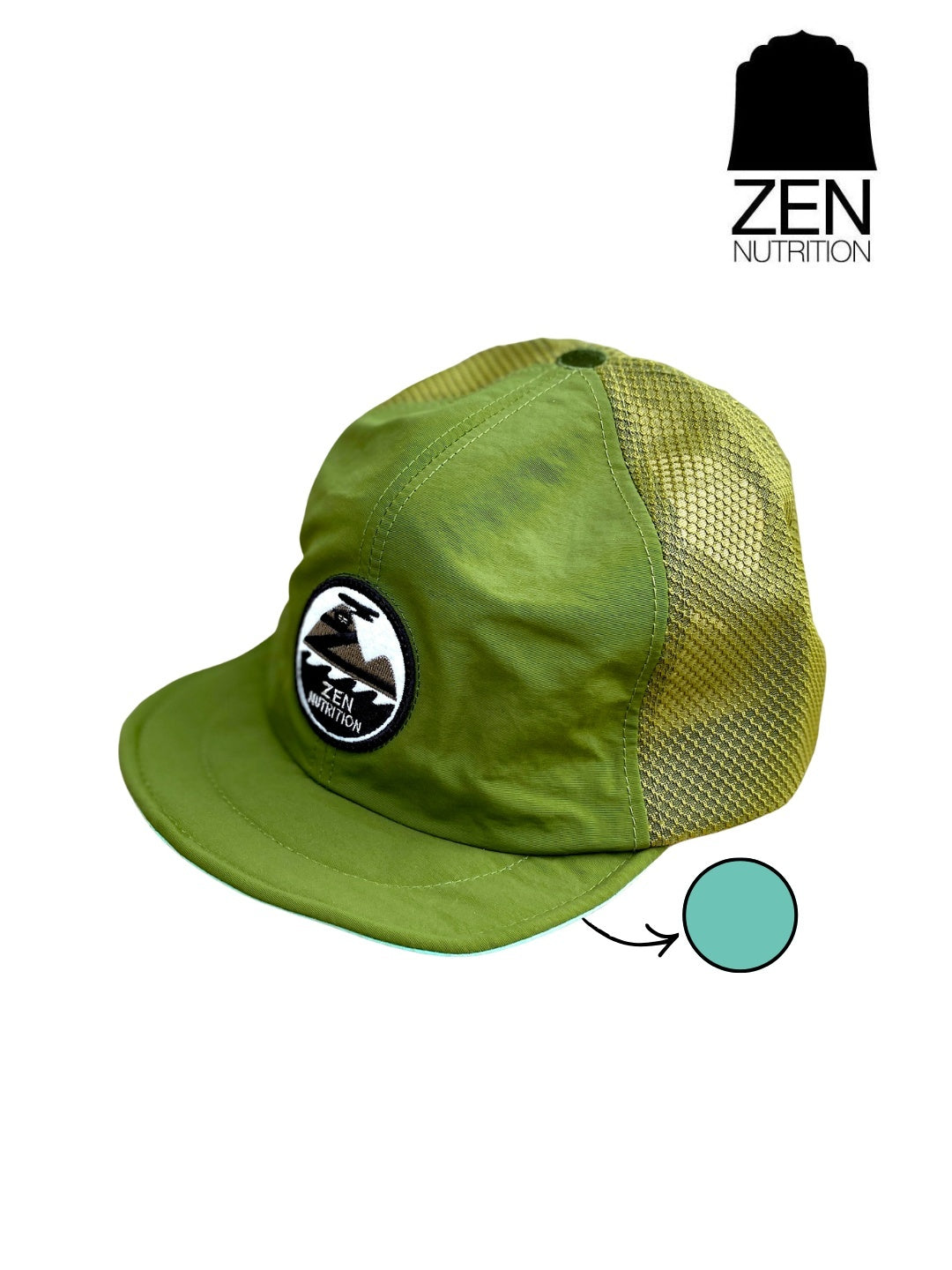 2026 HANAI×CLEF MESH BUM CAP #グリーン×ミント｜ZEN