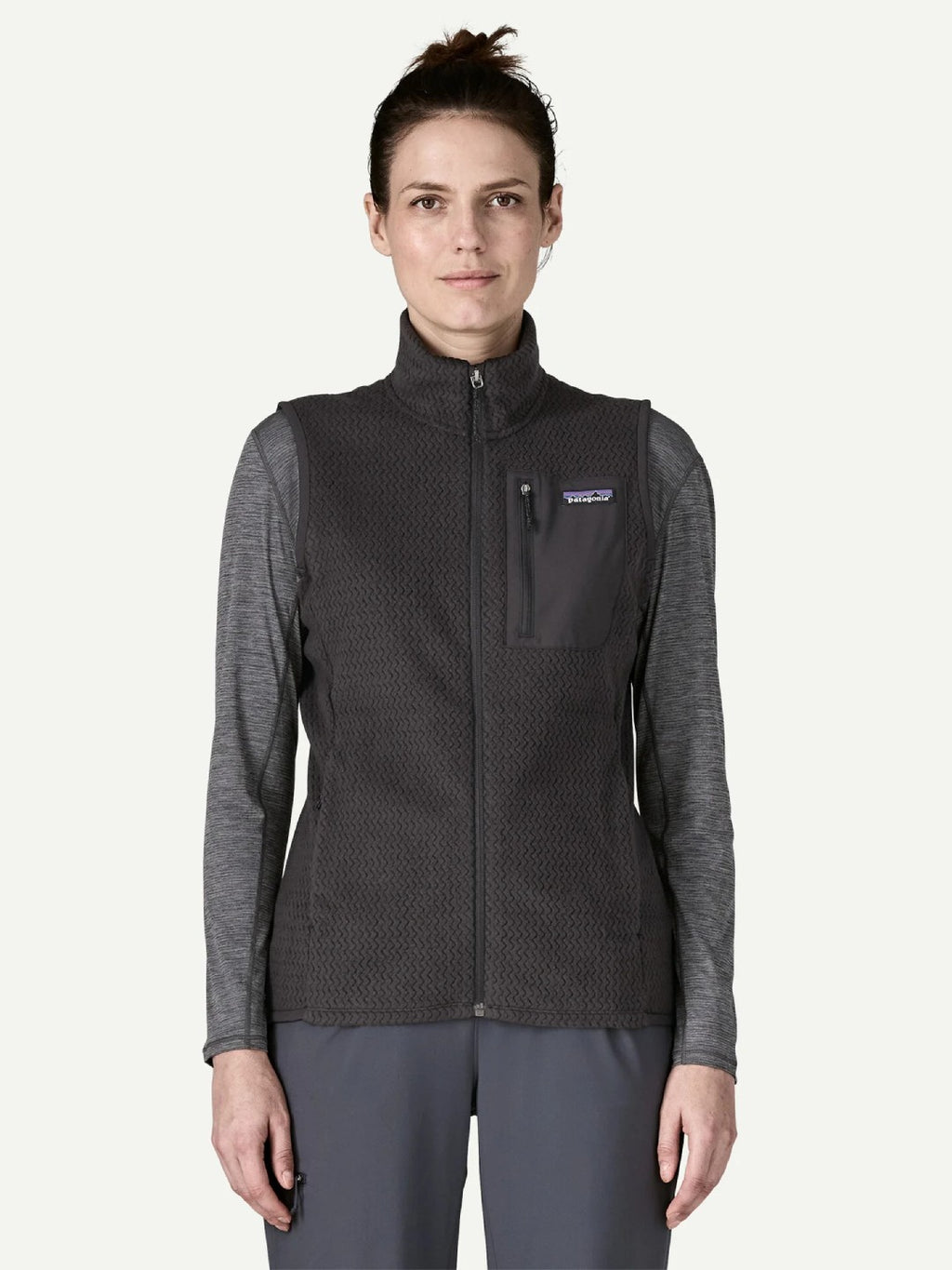 【Women】Women's R1 Air Vest #BLK [40290]｜patagonia