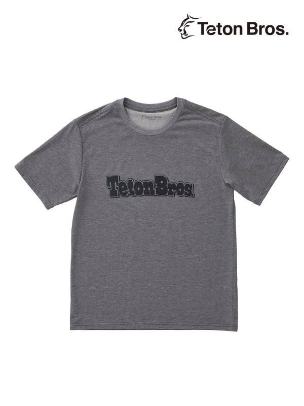 Women's TB Logo Tee #Gray [TB241-830]｜Teton Bros.