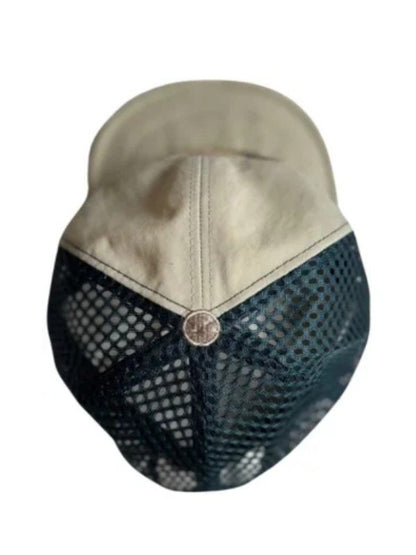 HANAI×ZEN CLEF MESH BUM CAP 2024 #Beige×Green｜ZEN NUTRITION