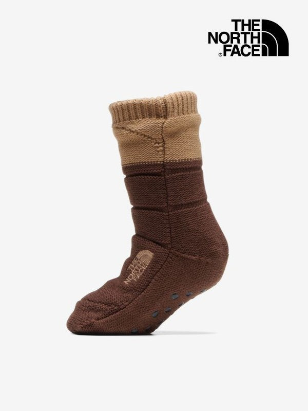 Kid's Nuptse Bootie Socks #UD [NNJ82233]｜THE NORTH FACE【Outlet_30】