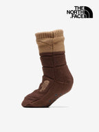 Kid's Nuptse Bootie Socks #UD [NNJ82233]｜THE NORTH FACE【Outlet_30】