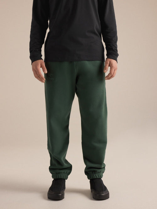 【Men】Emblem Fleece Jogger M #Dark Jade [X00001039304]｜ARC'TERYX