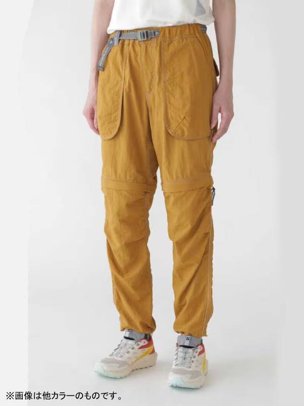 Women's Ny taffeta hiker 2way pants #181/d.khaki [4152138]｜and wander