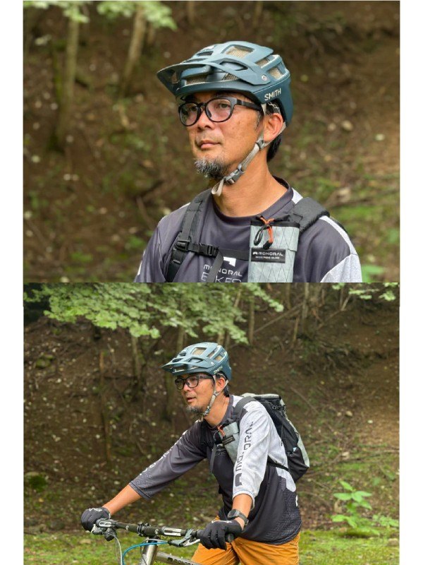 「TRAIL&NIGHT」RIGEL MAT BLACK / BRIGHT BLUE｜FLOAT