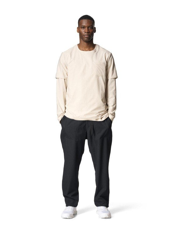 Men's Corespun Chore Pants #True Black [860042]｜HOUDINI